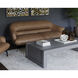 Armani Cognac Leather Sofa